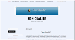 Desktop Screenshot of non-dualite.fr