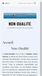 Mobile Screenshot of non-dualite.fr